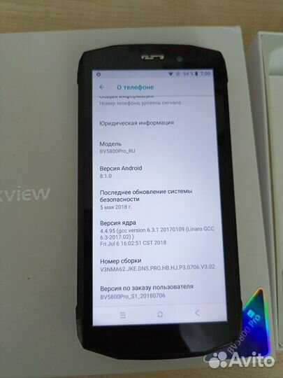 Blackview BV5800 Pro, 2/16 ГБ