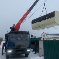 Аренда и услуги манипулятора, стрела 7.1 т, 19 м, Воскресенск