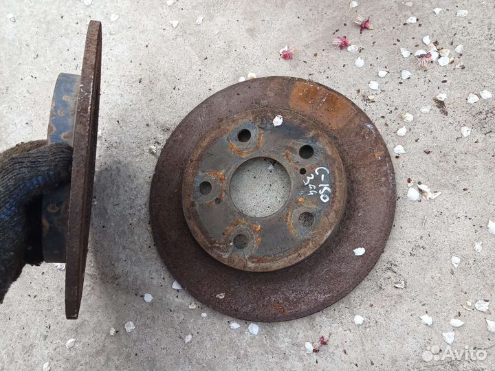 Диск тормозной Toyota Corolla E15 2006-2013