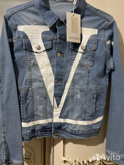 Джинсовая куртка valentino