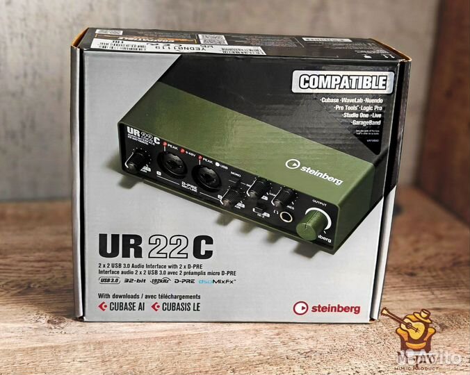 Steinberg UR22C Green mk2