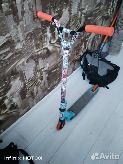 Самокат трюковой 100кг