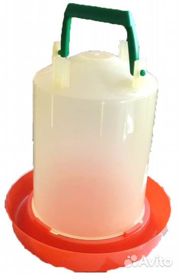 Вакуумная поилка от 2 до 12л. для утят,кур,индюков