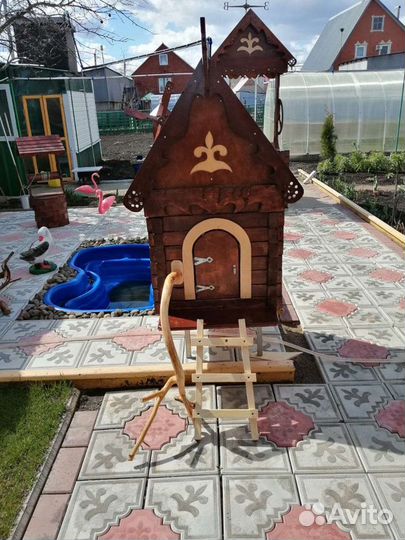 Декоративная постройка на дачу, сад