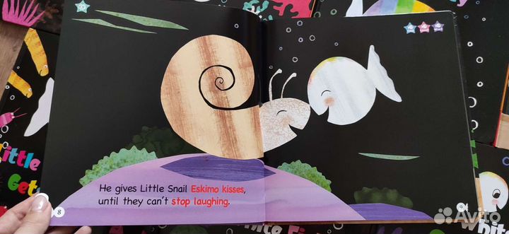 Little white fish. Английские книги для малышей