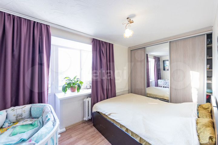 3-к. квартира, 51,8 м², 2/5 эт.