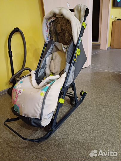 Коляска санки