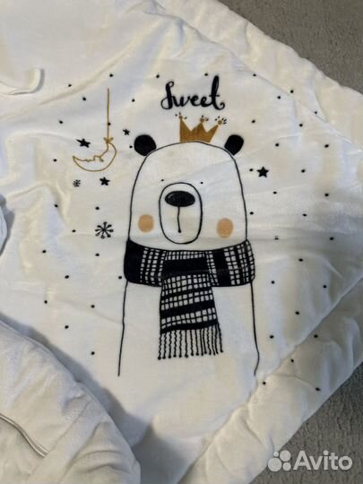 Комплект на выписку. Одеяло+комбинезон