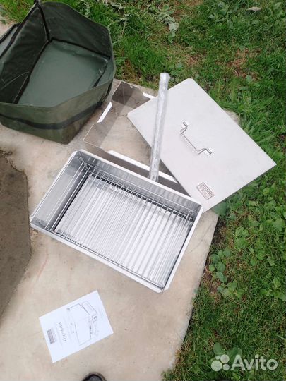 Коптильня мангал из нержавейки