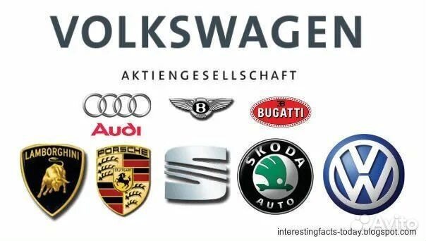 Марки принадлежащие Volkswagen