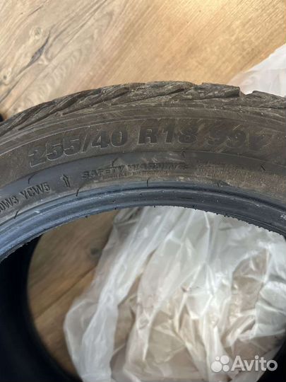 Kumho WinterCraft WP71 225/45 R18 и 255/40 R18