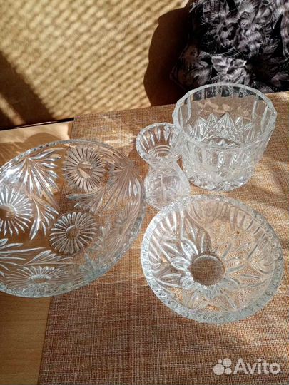 Хрустальная салатница