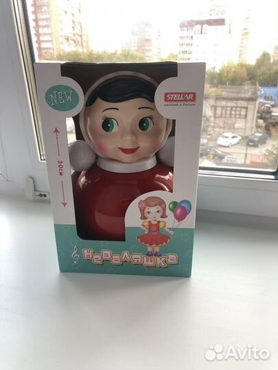 Неваляшка новая 30 см