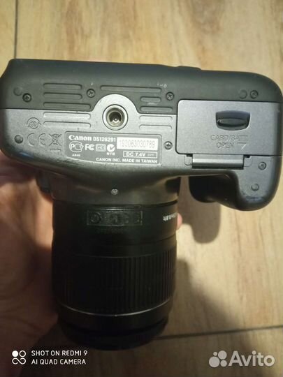 Зеркальный фотоаппарат canon eos 1100d