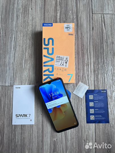 TECNO Spark 7, 2/32 ГБ
