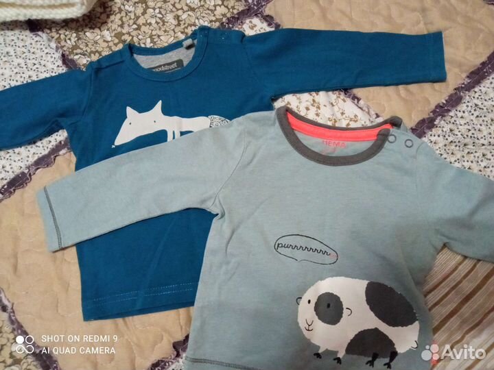 Детская одежда для мальчиков 56-62 пакетом