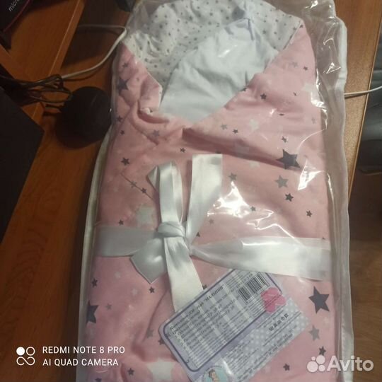 Конверт на выписку для девочки