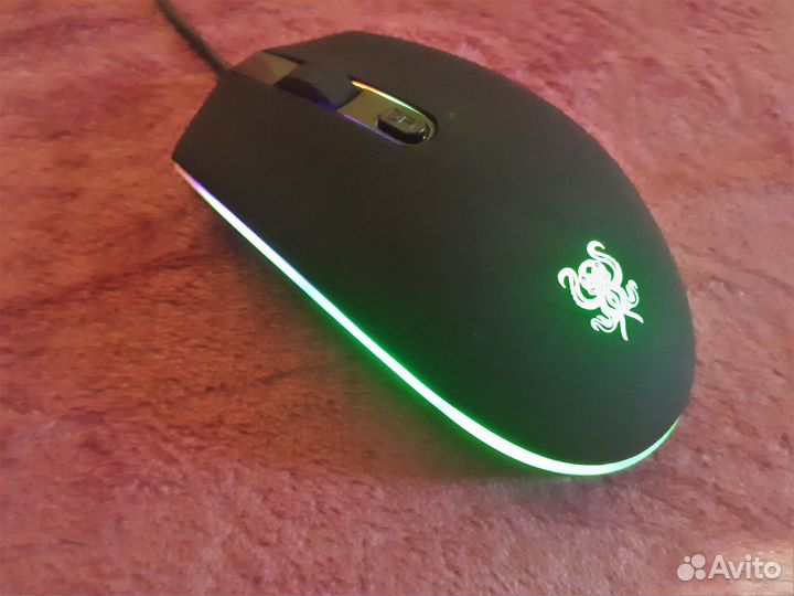 Новая Игровая Мышь Oklick Octa Gaming +Коврик Buro