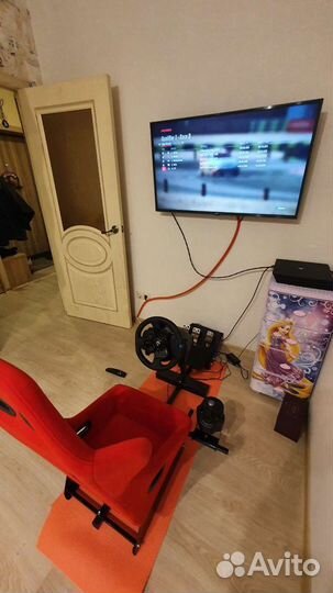 Кокпит + руль Logitech G923 + МКПП+ PS4 1TB