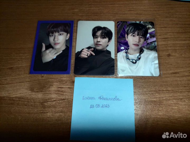 Stray kids карты Сынмин и Чанбин