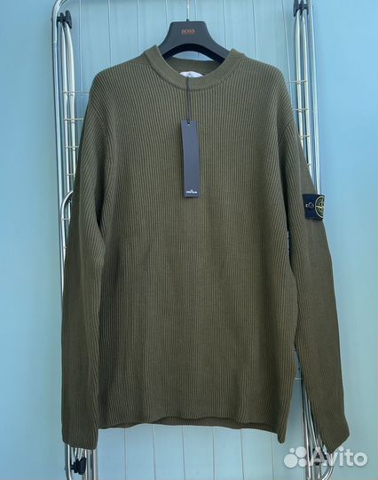 Хлопковый джемпер Stone Island