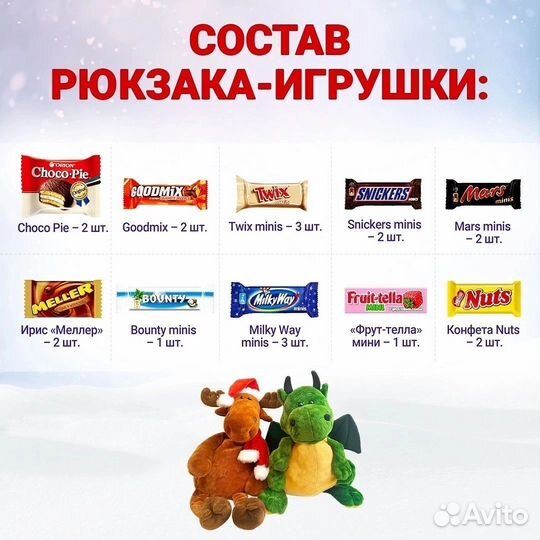 Новогодние сладкие подарки