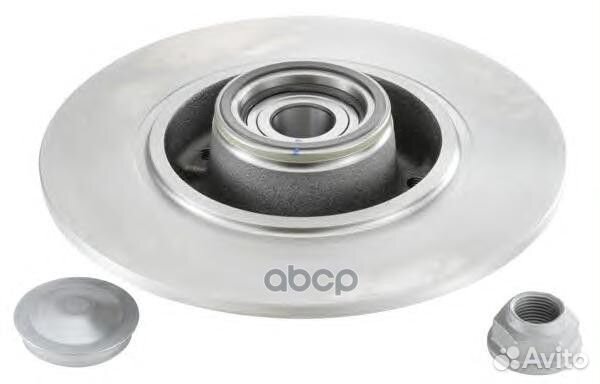 Диск тормозной задний с подшипником renault Meg