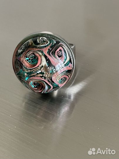 Муранское стекло серьги