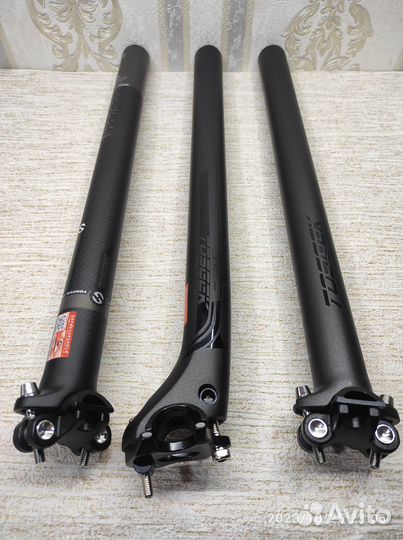 Toseek карбон подсидел, вынос, руль, грипсы, седла