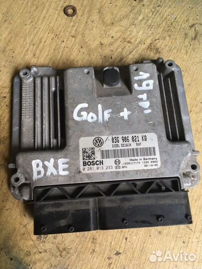 Эбу VW Golf Plus 1.9tdi 03G906021KQ