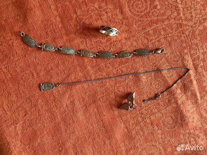 Украшения из серебра