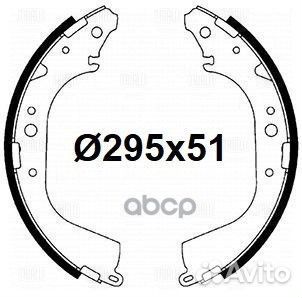 Колодки тормозные барабанные зад GF4565 Tri