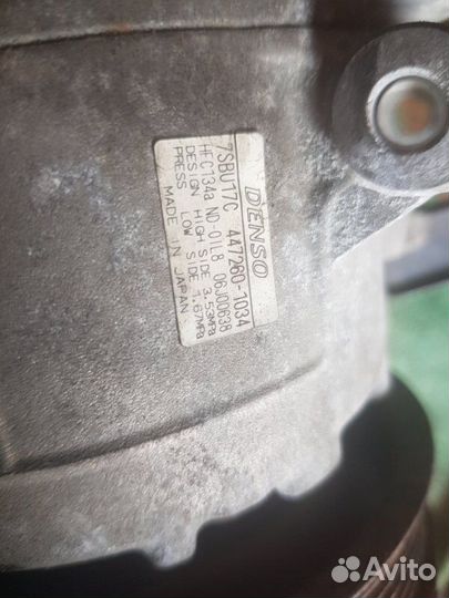 Компрессор кондиционера honda J35A