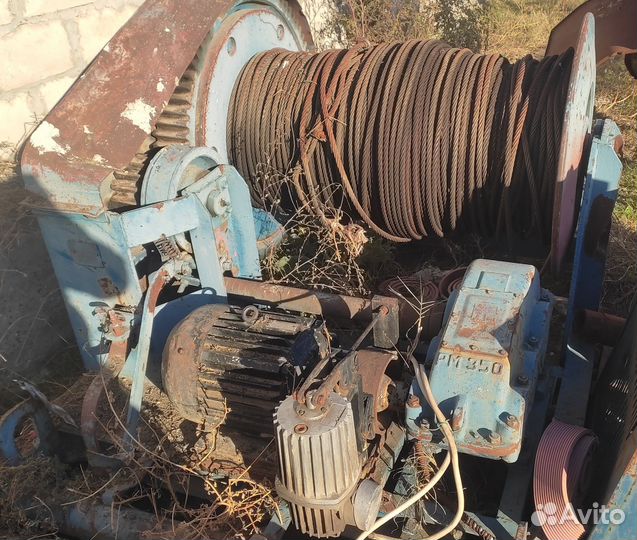 Лебедка электрическая, электролебедка монтажная