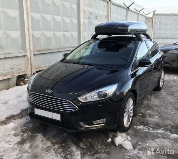 Автобокс на крышу Inno New Shadow 14, черный 400л