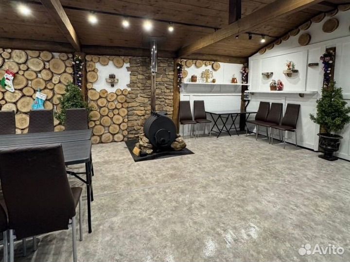 Аренда теплой беседки с мангалом Лебяжье