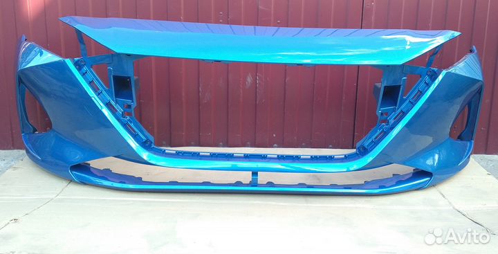 Бампер solaris в цвет 2020г