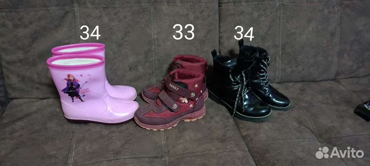 Детская обувь на девочку
