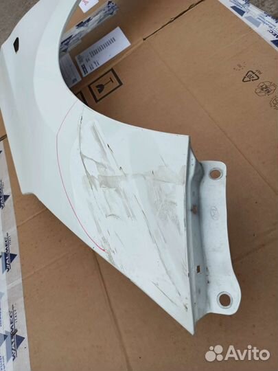 Hyundai solaris 2017 крыло переднее левое