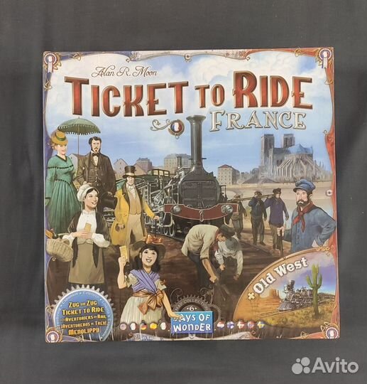 Игра Ticket to Ride France Билет на поезд Франция