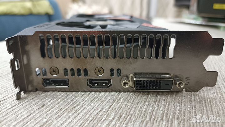 Видеокарта asus GTX 1050-2G