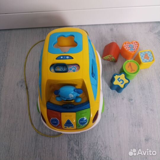 Vtech Машинка сортер Весёлый автомобиль