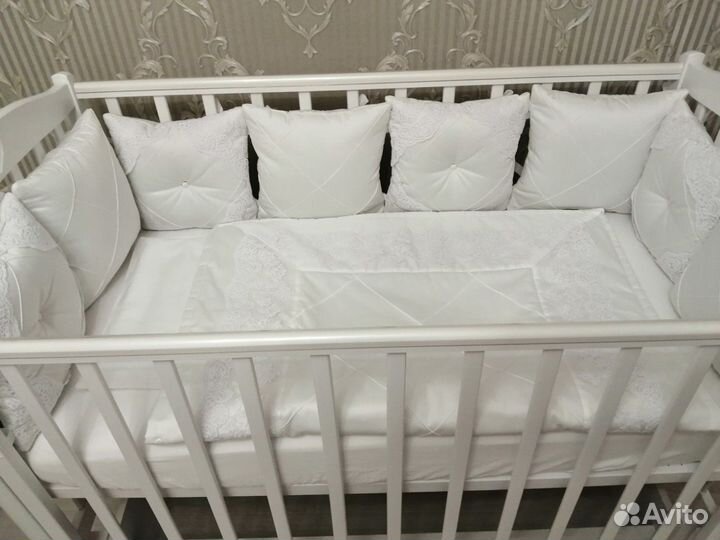 Бортики в детскую кроватку