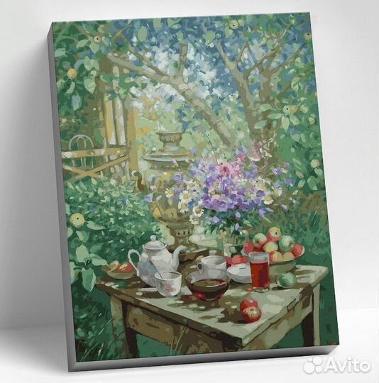 KK0744 Картина по номерам (40х50) Цветной холст шт