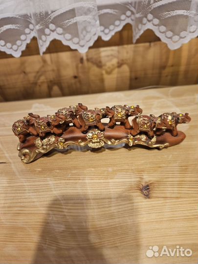 Фигурка декоративная Слоны