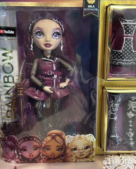 Кукла rainbow high Мила