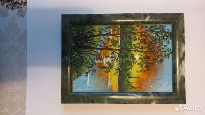 Панно из натурального камня