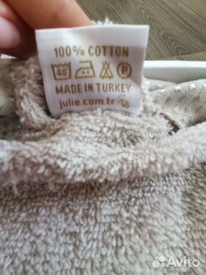 Женский халат/полотенце махровые