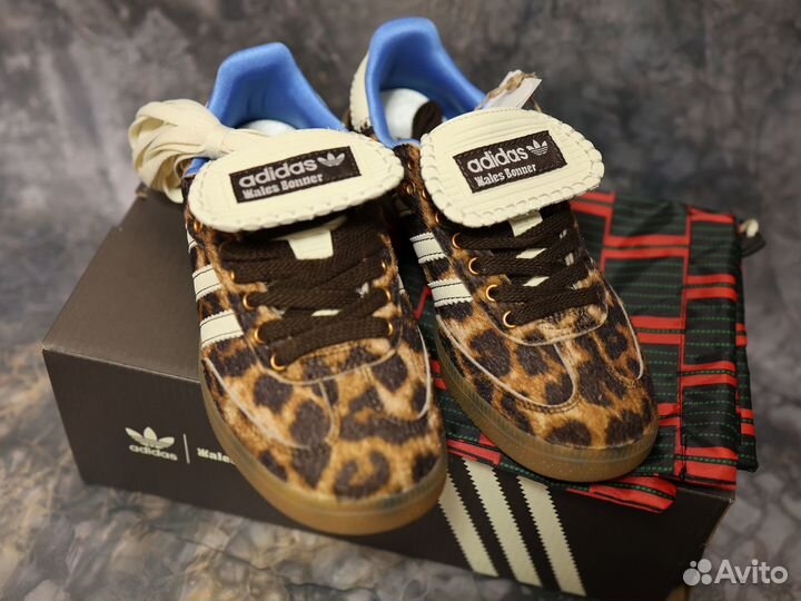 Adidas samba wales bonner leopard леопард