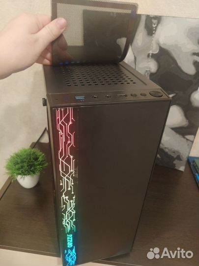 Игровой пк 8/16 ядер/ озу 16/SSD 480/RX570